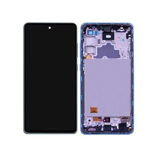 Touch+Display+Frame Samsung Galaxy A72 5G/4G 2021/A725/A726 Service Pack Blue Touch+Display+Frame Samsung Galaxy A72 5G/4G 2021/A725/A726 Service Pack Blue